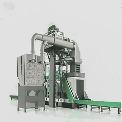 1500 mm Arbeitsstückbreite Warmwalzfördersystem zur Vorbereitung von Metalloberflächen