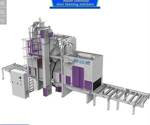 Elektrische Brennstoffe Mehrfachmodelle Rollenförderer Schussstrahlreinigungsmaschine 2024