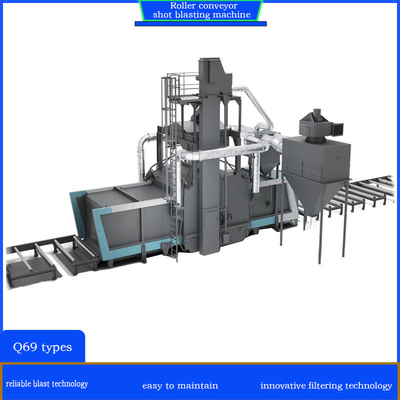 800 mm Schießmaschine mit 4*11kw Triebkopf und einer