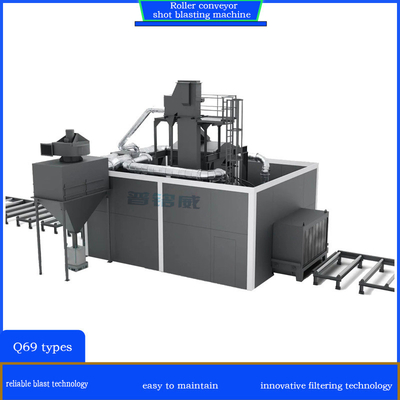 800 mm Schießmaschine mit 4*11kw Triebkopf und einer