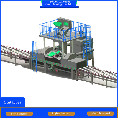Spezialisierte Rollenfördermaschine zum Sprengen von Metallkonstruktionen