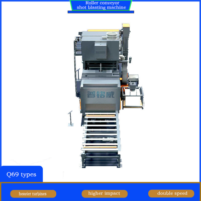 Anpassung Rollconveyor Schussblasmaschine mit kontinuierlichem Blasprozess