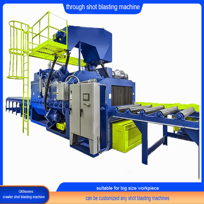 Spezialisierte durch Typ Schuss Blasting Machine mit 6 * 30 Impeller Head Power gemacht
