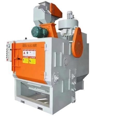 Hohe Reinheit Auto-Rostreinigung Crawler Tumble Rubble Gürtel Schuss Sprengmaschine eins