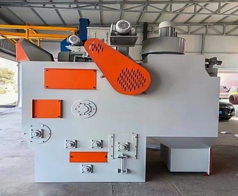Hohe Reinheit Auto-Rostreinigung Crawler Tumble Rubble Gürtel Schuss Sprengmaschine eins