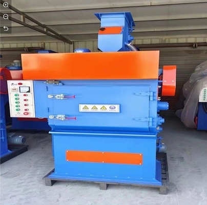 Hohe Reinheit Auto-Rostreinigung Crawler Tumble Rubble Gürtel Schuss Sprengmaschine eins