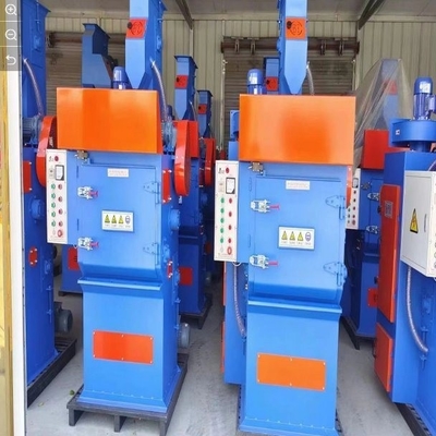 Hohe Reinheit Auto-Rostreinigung Crawler Tumble Rubble Gürtel Schuss Sprengmaschine eins