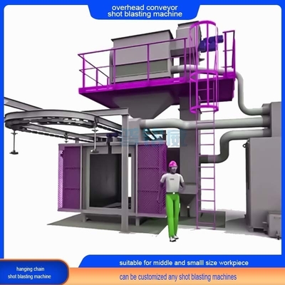 Leichtmetallguss-Sprengmaschine mit individueller Anpassung und mehreren Haken