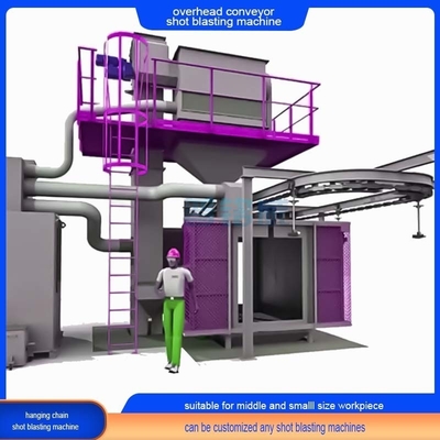Leichtmetallguss-Sprengmaschine mit individueller Anpassung und mehreren Haken