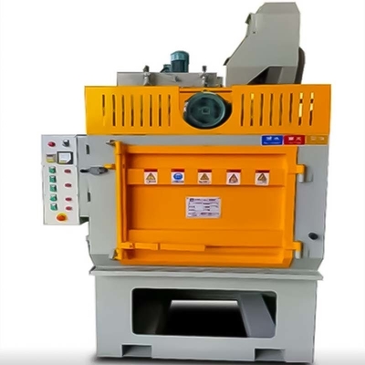 Anpassung Q32-Serie Gummi-Crawler-Typ Schussblasmaschine zur Staubentfernung