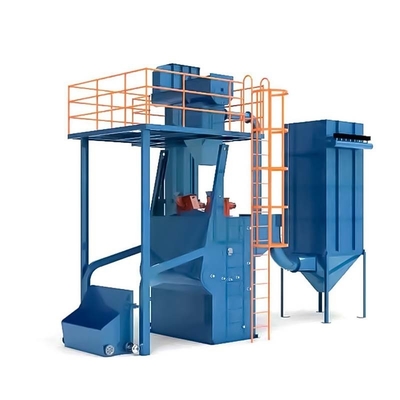 Dichte Nichhard-Fasern im Inneren von Gummi-Crawler-Schussblasmaschine für die automatisierte Produktion