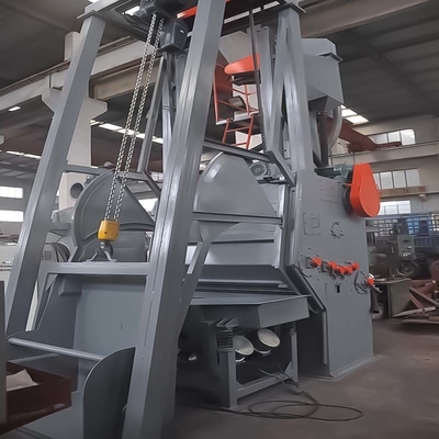 Kautschukspurige Sprengmaschine zur Reinigung der Werkstückoberfläche