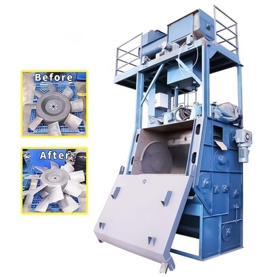2.0-2.8 t/h Produktionsgeschwindigkeit Schussstrahmaschine zur Metallreinigung