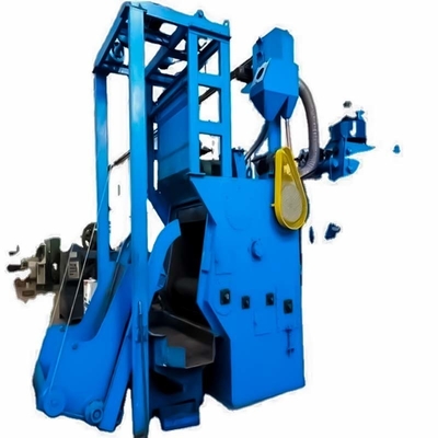 Rolltrommel-Crawler-Sprenggeräte aus Gummi zum Reinigen der Oberfläche des Werkstücks Q326
