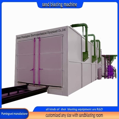 Custom Groß Sandblasen Booth Reinigungsmaschine PMW-Serie von Pumingwei
