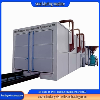 Ultra Blast Pot Sandblasting Room Shot Blasting Reinigungsweg für Märkte aus Pumingwei