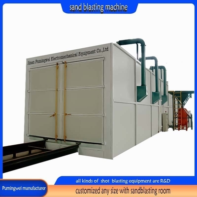 Ultra Blast Pot Sandblasting Room Shot Blasting Reinigungsweg für Märkte aus Pumingwei