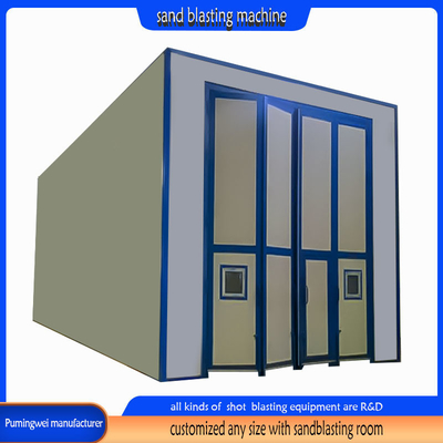 Ultra Blast Pot Sandblasting Room Shot Blasting Reinigungsweg für Märkte aus Pumingwei