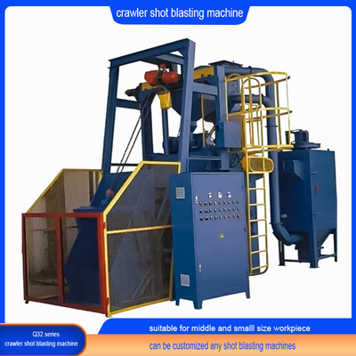 Maschine zur Reinigung von Gießguss mit Crawler-Abrator Q329