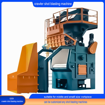 Crawler Conveyor Schuss Sprengreinigungsmaschine für Aluminiumteile innerhalb Ihres Budgets