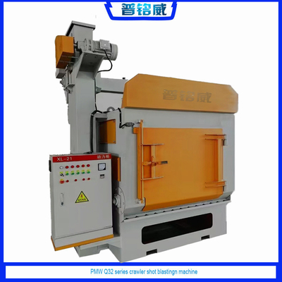 Anpassung Q329 Auto Rust Reinigung Crawler Tumble Rubble Gürtel Schuss Blasmaschine