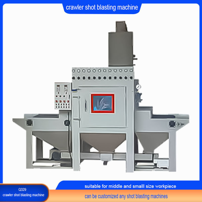 Metallgummi-Crawler-Schussblasmaschine mit automatischem Be- und Entladen