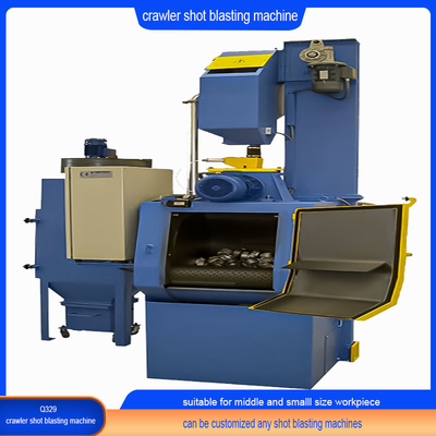 Metallgummi-Crawler-Schussblasmaschine mit automatischem Be- und Entladen