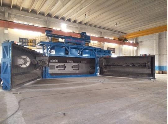 Schnelle Versanddaten Wire Rod Coil Shot Blasting Machine mit hoher Sauberkeit und Automatisierung