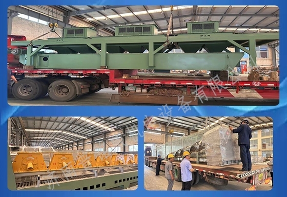 Schnelle Versanddaten Wire Rod Coil Shot Blasting Machine mit hoher Sauberkeit und Automatisierung
