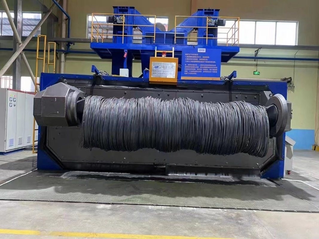 Schussblasmaschine PMW-4350 für die Anpassung von Runddrahtstäben in der Schraubindustrie