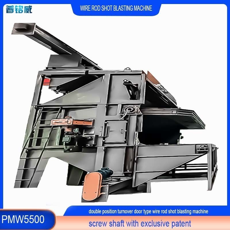 Hochgeschwindigkeitsstahldrahtindustrie Elektrische Drahtstange Spirale Schussblasmaschine Elektrisch