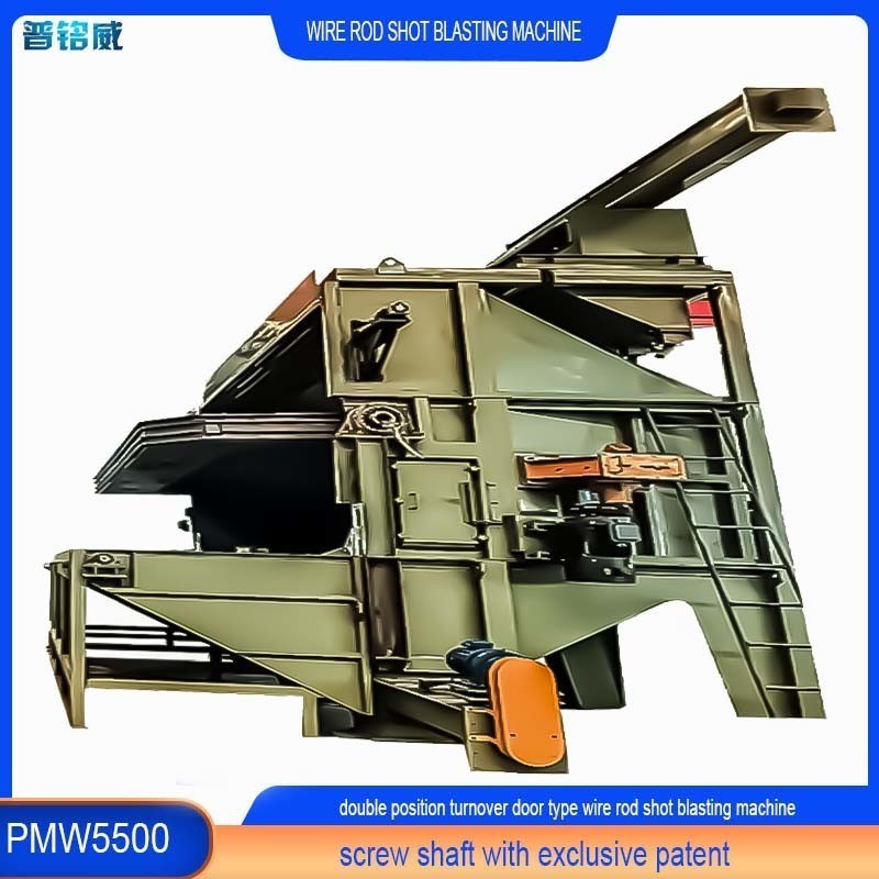 30 kW/Set Doppelposition Drahtstange Spulen Schuss Sprengmaschine mit Drehtüren PMW5500