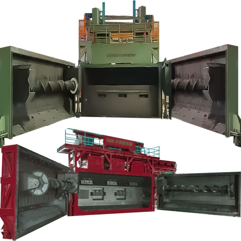 Wire Rod Coil Shot Blasting Machine mit optionalen Farben und Mandrels Anpassung