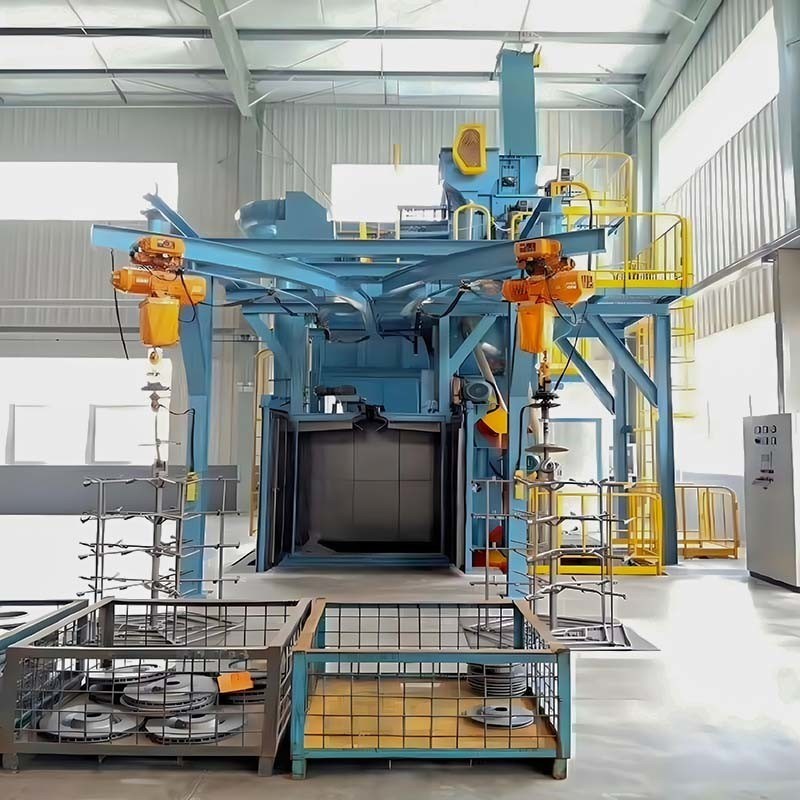 Ausrüstung für die kontinuierliche Sprengung mit Schuss für Produktionsprozesse