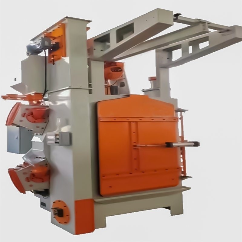Anpassung Straight Rail Typ Hook Hanger Shot Blasting Machine für 2500kg Kapazität