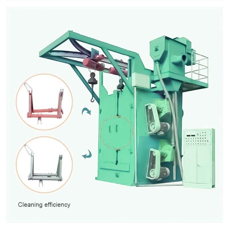 Crawler-Abrator für die Steady-Y-Track-Automatische Hakenspinner-Hanger-Shoot-Blasing-Maschine