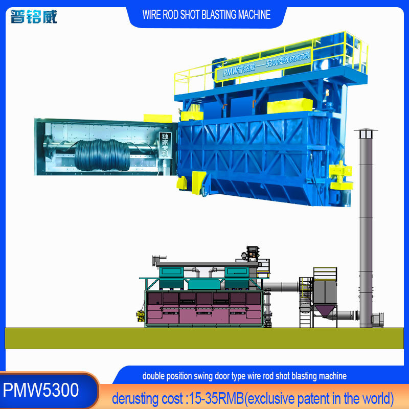 Maschine zur Schussblasenmaschine PMW5300 für Doppelstützmaschine