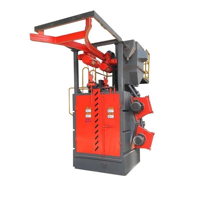 Derusting mit der Q37-Reihe Spinner Single oder Double Hanger Hook Shot Blasting Machine