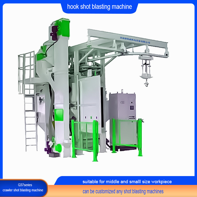 Schrägmaschine mit Schrägmaschine Max-Hanger-Last 2268 kg Spinner-Hanger-Hook-Typ Schussblasmaschine