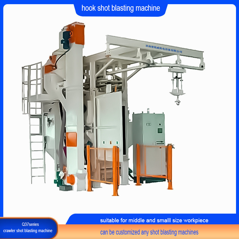 Crawler Abrator Q3710 Reinigungsgerät Hakentyp Schussstrahmaschine 1000 Kg