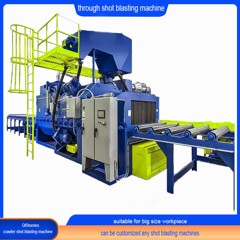 Spezialisierte durch Typ Schuss Blasting Machine mit 6 * 30 Impeller Head Power gemacht