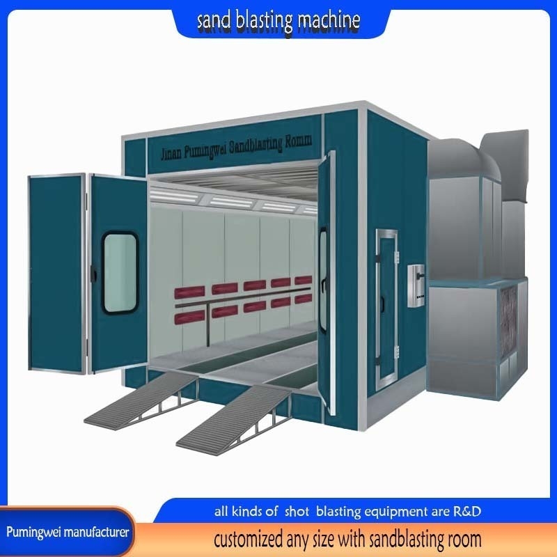 Ultra Blast Pot Sandblasting Room Shot Blasting Reinigungsweg für Märkte aus Pumingwei
