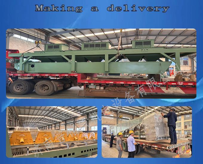 The World′s Only Retractable Wire Rod Coil Shot Blasting Machine From Pumingwei
